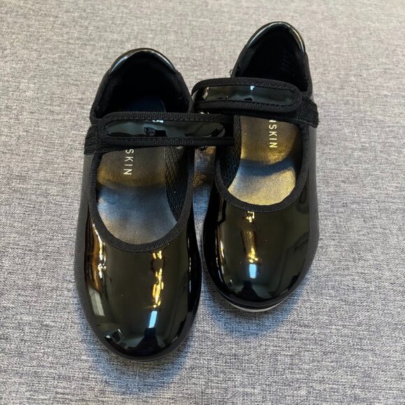 Danskin Other - Danskin Girls' Tap Dance Shoes - Black, Size 12